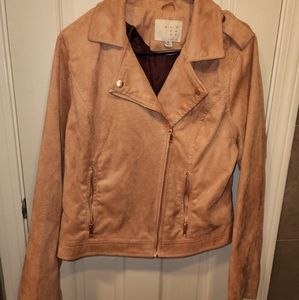 A New Day Pink Suede Jacket
